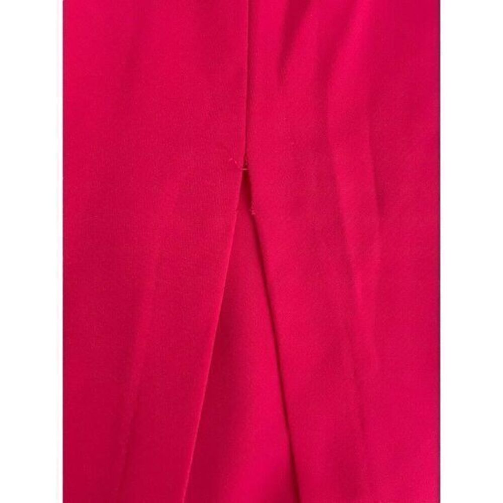 Amanda Uprichard Revolve Emilana Midi Dress Size Medium Side Slit Belted Fiesta - Picture 6 of 7